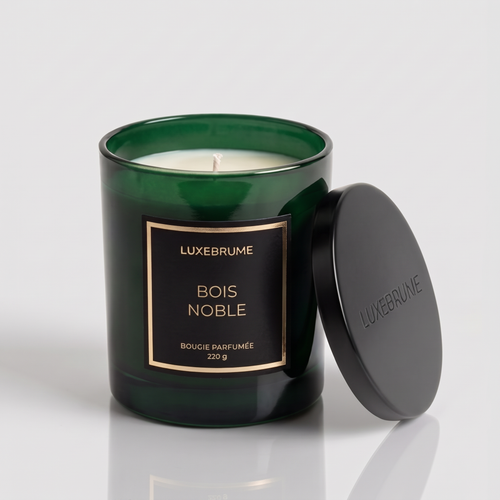 Bougie parfumée Bois Noble – LuxeBrume