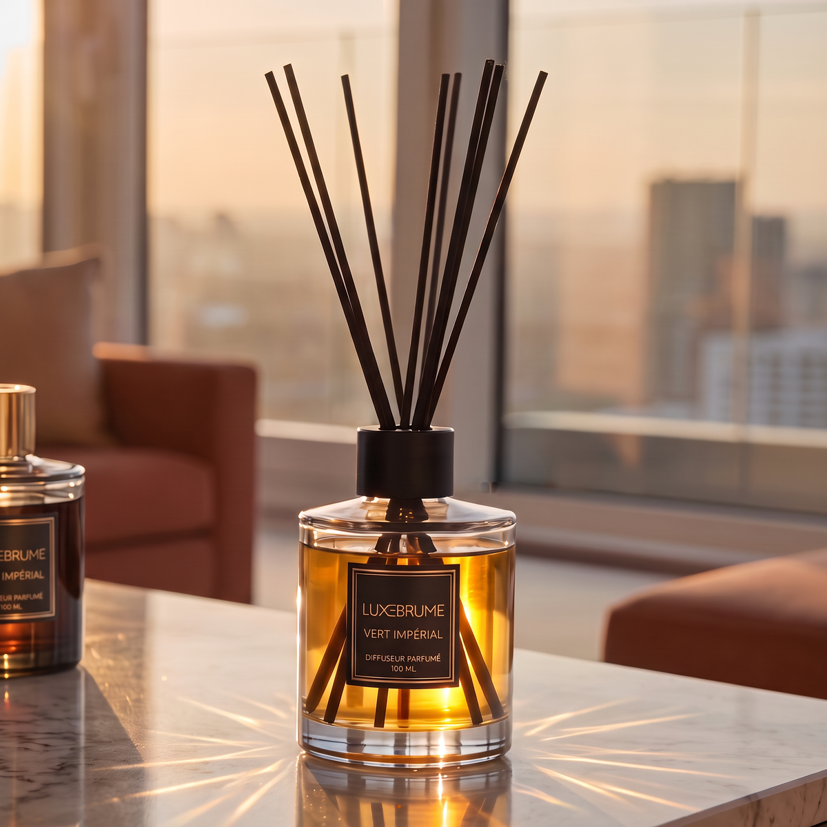 Diffuseur parfumé Vert Impérial – LuxeBrume